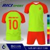 Đồ đá banh màu xanh chuối phối cam đậm mới