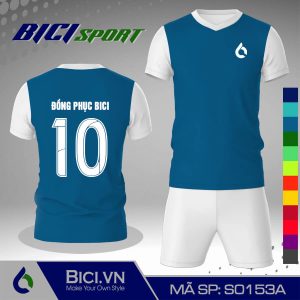 Đồ thể thao màu xanh yamaha kết hợp trắng hot