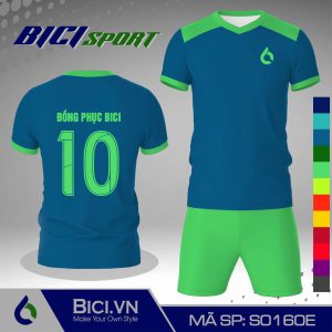 Set đồ đá banh màu xanh yamaha phối xanh ngọc ngầu phá cách