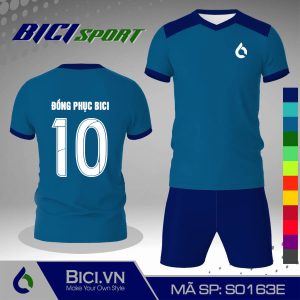 Set đồ thể thao màu xanh yamaha phối xanh bích phá cách