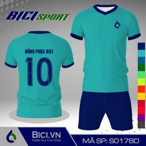 Mẫu đá banh màu xanh ya phối xanh bích đỉnh