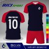 Set bộ đá banh màu xanh đen phối đỏ đô hot