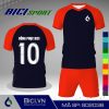 Đồ đá banh màu xanh đen phối cam đậm mới