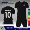 Set mẫu áo bóng đá màu đen mới