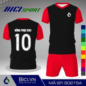 Set bộ thể thao màu đen đỏ siêu hot