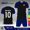 Set áo thể thao màu đen phối xanh bích ấn tượng