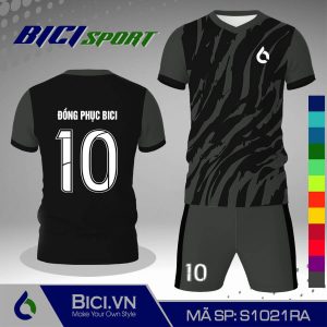 Set đá banh hoa văn đen phối màu hot