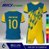 Set thể thao màu vàng cúc phối hoa văn màu năng động