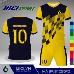 Set thể thao màu vàng cúc phối hoa văn màu nổi bật
