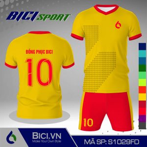Mẫu set thể thao vàng cúc phối màu viền siêu chất