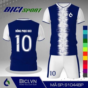 Set bộ đá banh trắng kết hợp hoa văn màu năng động