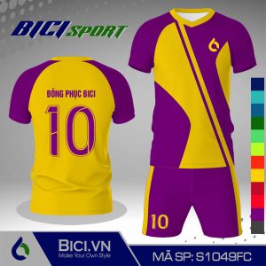 Set bóng đá hoa văn vàng cúc phối màu hot