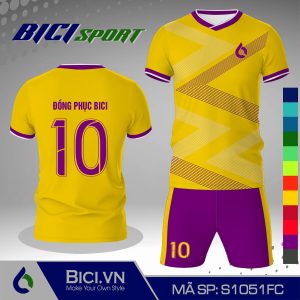Bộ đá banh màu vàng cúc phối họa tiết hot