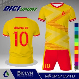 Bộ đá banh màu vàng cúc phối họa tiết mới