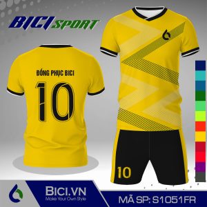 Bộ đá banh màu vàng cúc phối họa tiết đỉnh