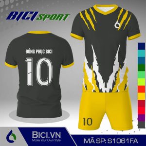 Mẫu set đá banh màu phối hoa văn vàng cúc mới