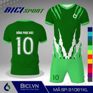 Đồ đá banh màu kết hợp họa tiết xanh ngọc chuyên nghiệp