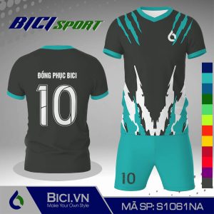Mẫu đồ thể thao màu kết hợp hóa tiếc xanh ya mới