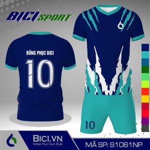 Mẫu đồ thể thao màu kết hợp hóa tiếc xanh ya cá tính