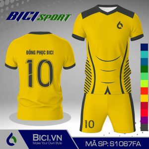 Bộ đá banh màu vàng cúc phối họa tiết màu đỉnh