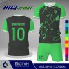 Mẫu set đá banh hoa văn xám phối màu phong cách