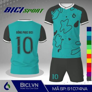 Set đồ thể thao màu phối họa tiếc xanh ya chất
